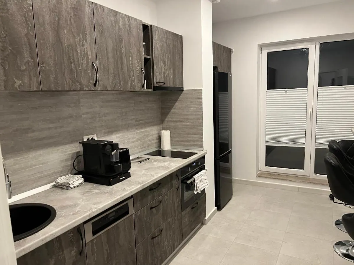 Stunning 3-Room Penthouse Lakeview With Terrace Bukareszt Apartament